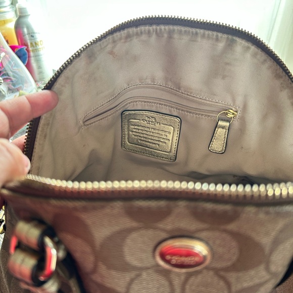 Vintage Coach Half Moon shape Handbag - Picture 2 of 5